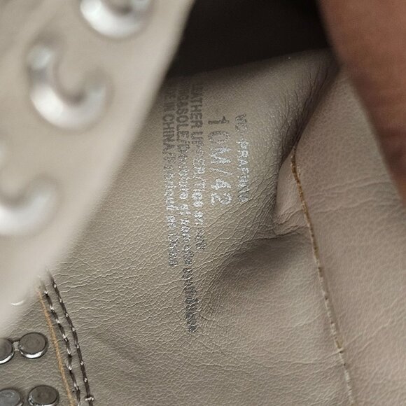 Vince Camuto Prafinta Suede Ankle Booties 10M Château Studded Detailing - Picture 11 of 15